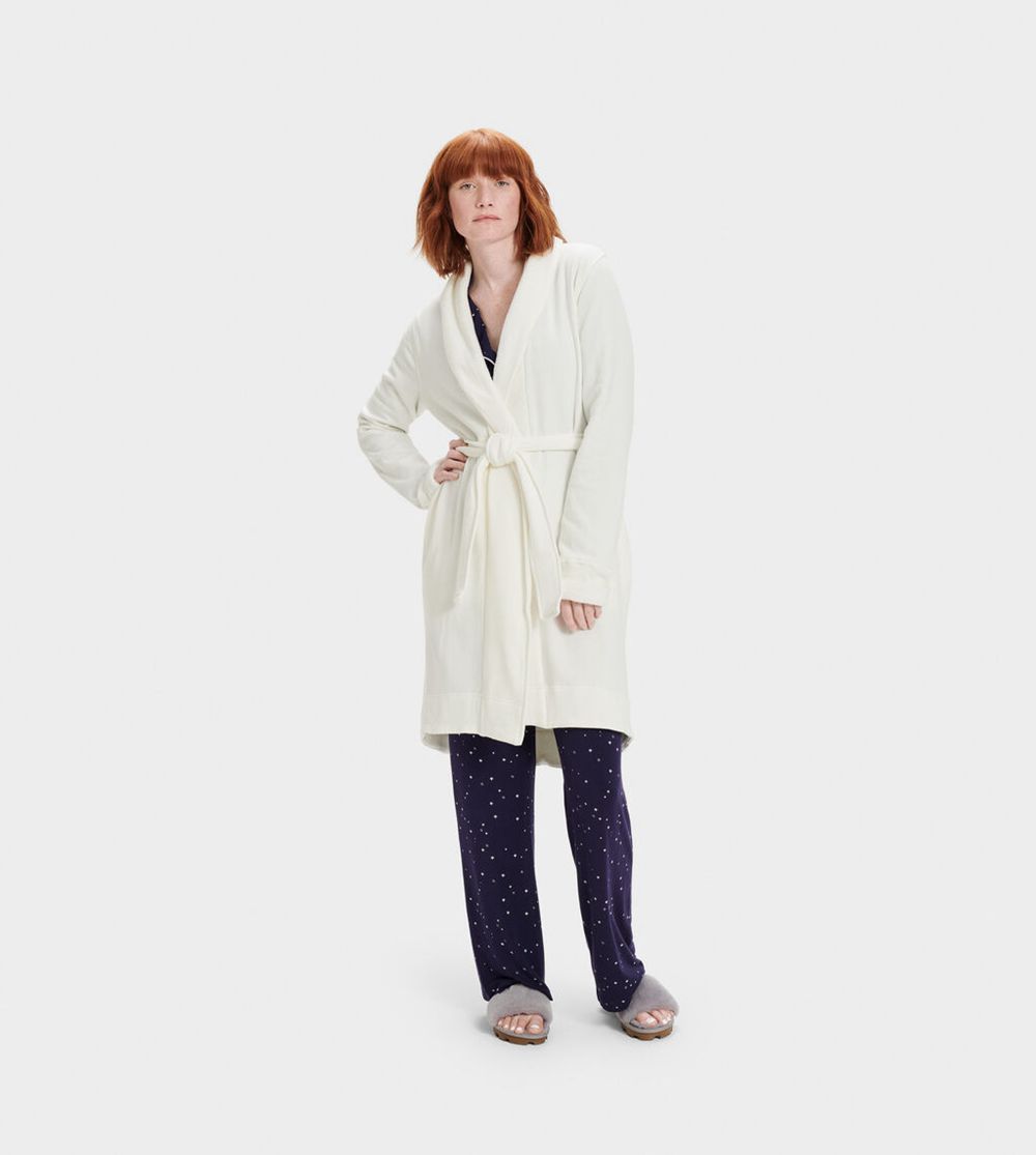 Ugg Blanche Ii - Womens Robes - White - NZ (8094OKGFB)